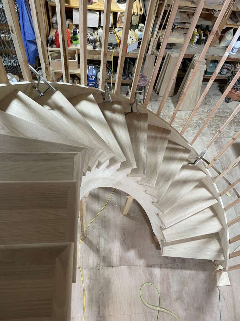 Professional indoor stairs and railing service for home upgrades.